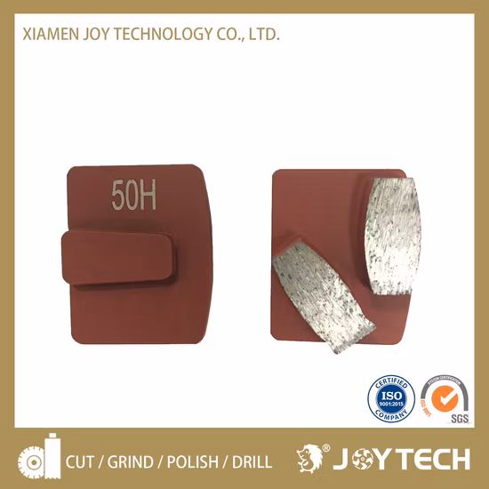 Двойной сегментный гроб, алмазный шлифовальный диск, шлифовальный круг для бетона, абразивный алмазный инструмент